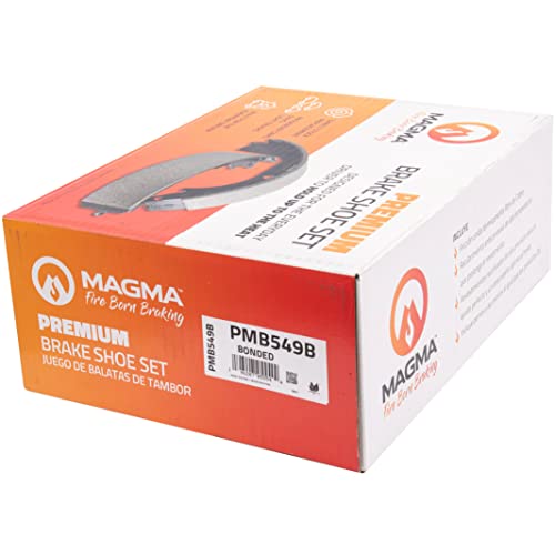 MAGMA Premium PMB549B Bonded Shoes, Rear