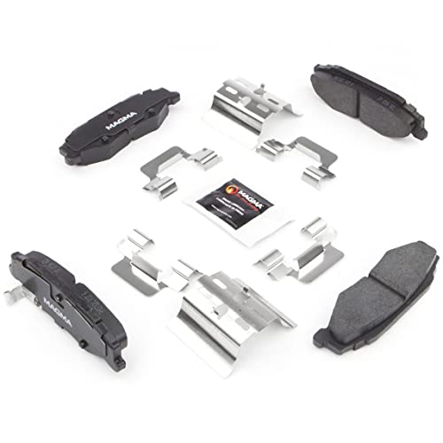 MAGMA Premium PMD732C Ceramic Brake Pads, Rear