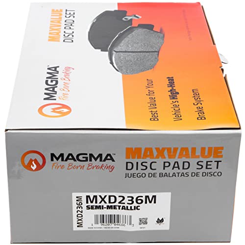 MAGMA MaxValue Semi-Metallic Brake Pads MXD236M