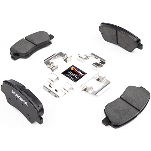 MAGMA Premium PMD1595C Ceramic Brake Pads, Front