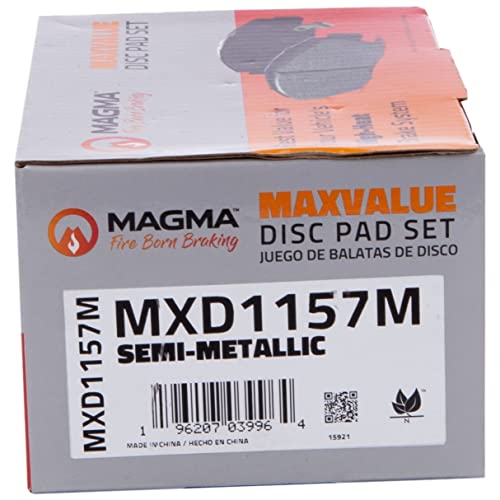 MAGMA MaxValue Semi-Metallic Brake Pads MXD1157M