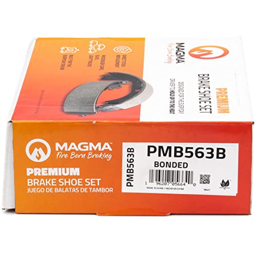 MAGMA Premium PMB563B Bonded Shoes, Rear