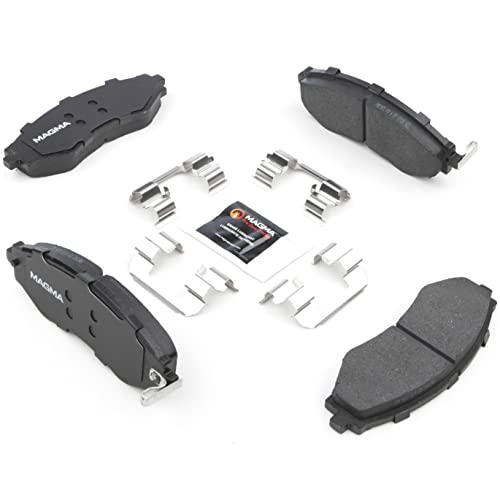 MAGMA Premium PMD797C Ceramic Brake Pads, Front