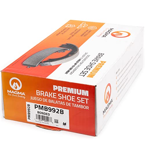 MAGMA Premium PMB992B Bonded Shoes, Rear