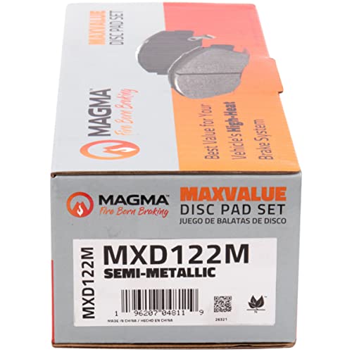 MAGMA MaxValue Semi-Metallic Brake Pads MXD122M