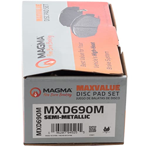 MAGMA MaxValue Semi-Metallic Brake Pads MXD690M