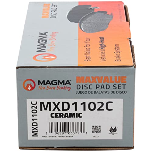 MAGMA MaxValue MXD1102C Ceramic Brake Pads, Front