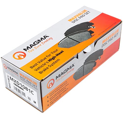 MAGMA MaxValue MXD1081C Ceramic Brake Pads, Front