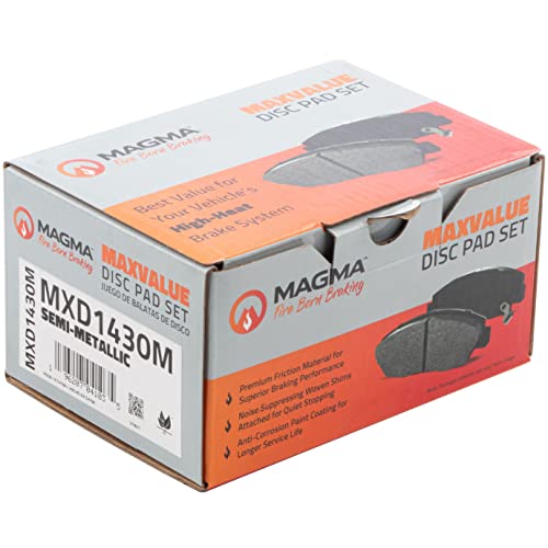 MAGMA MaxValue Semi-Metallic Brake Pads MXD1430M