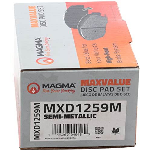 MAGMA MaxValue Semi-Metallic Brake Pads MXD1259M