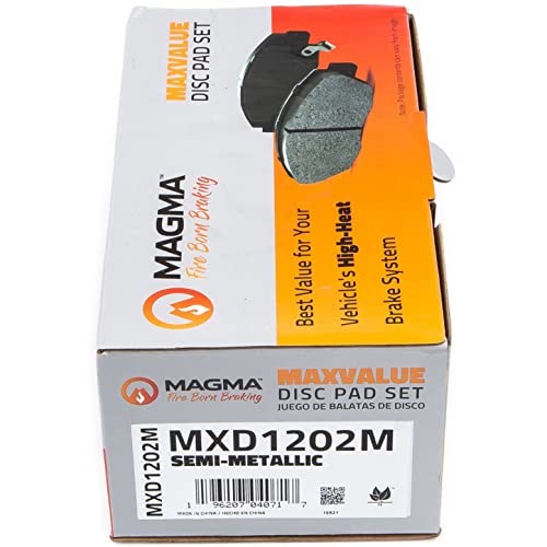 MAGMA MaxValue Semi-Metallic Brake Pads MXD1202M