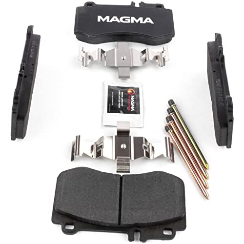 MAGMA Premium PMD1420C Ceramic Brake Pads, Front