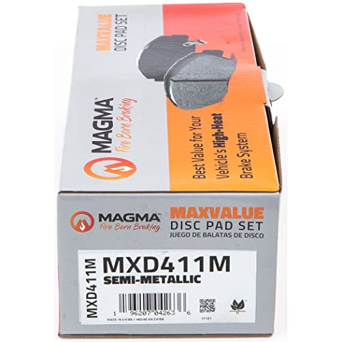 MAGMA MaxValue MXD411M Semi-Metallic Brake Pads