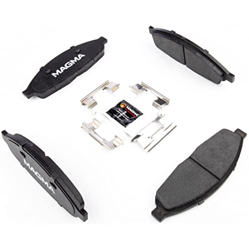 MAGMA Premium PMD997C Ceramic Brake Pads, Front