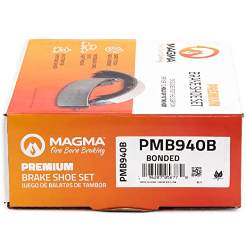 MAGMA Premium Parking Brake Shoes PMB940B