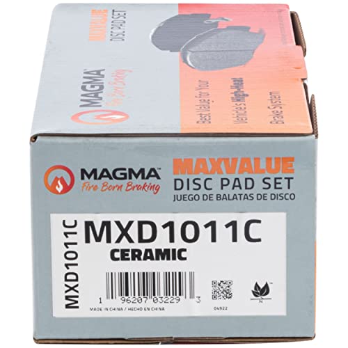 MAGMA MaxValue MXD1011C Ceramic Brake Pads, Front