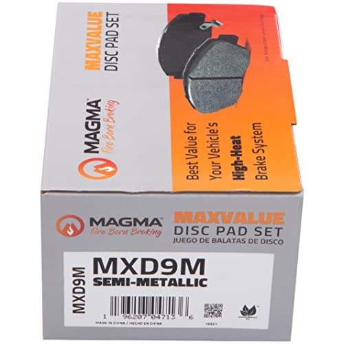 MAGMA MaxValue Semi-Metallic Brake Pads MXD9M