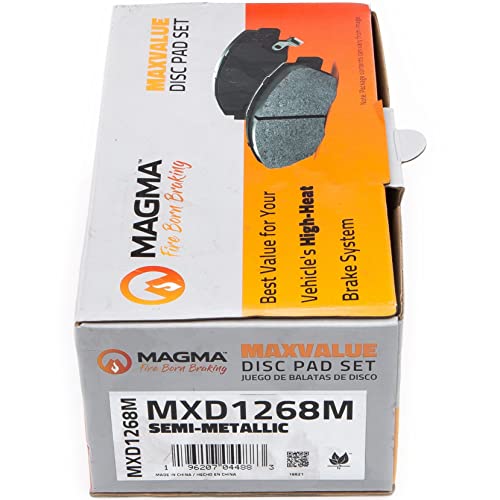 MAGMA MaxValue MXD1268M Semi-Metallic Brake Pads