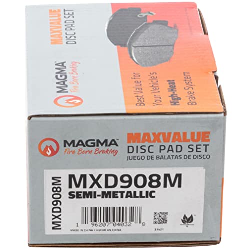 MAGMA MaxValue Semi-Metallic Brake Pads MXD908M