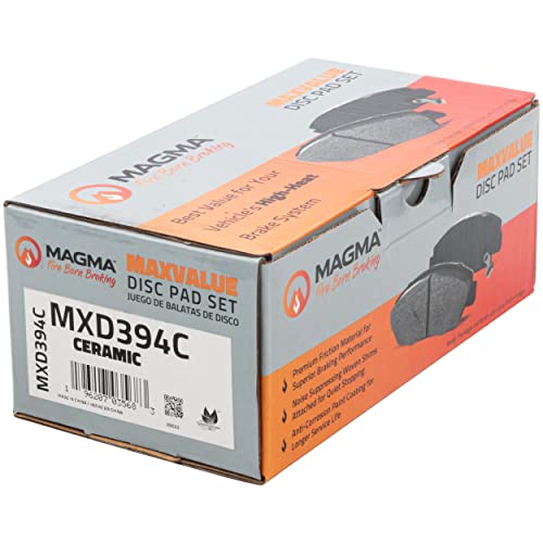 MAGMA MaxValue MXD394C Ceramic Brake Pads, Front