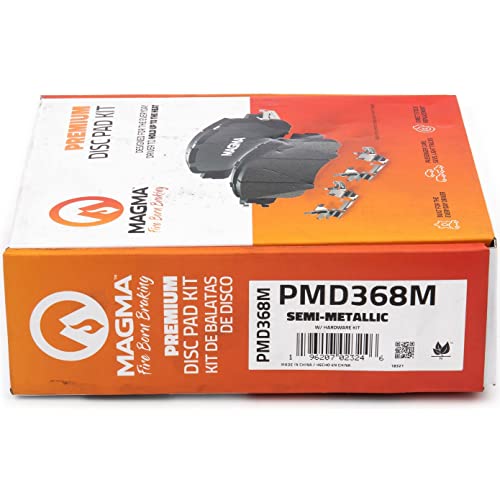 MAGMA Premium Semi-Metallic Brake Pads PMD368M