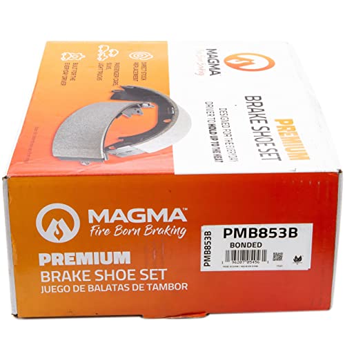 MAGMA Premium PMB853B Bonded Shoes, Rear