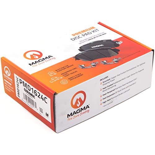 MAGMA Premium Ceramic Brake Pads PMD1624C