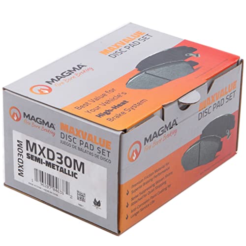 MAGMA MaxValue Semi-Metallic Brake Pads MXD30M