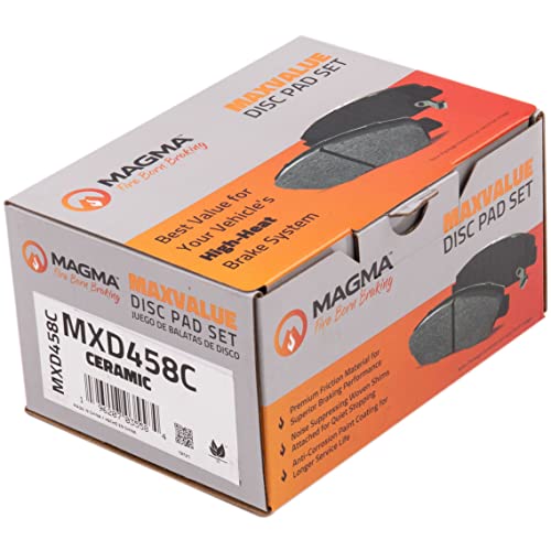 MAGMA MaxValue MXD458C Ceramic Brake Pads, Rear