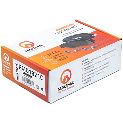 MAGMA Premium Ceramic Brake Pads PMD1821C
