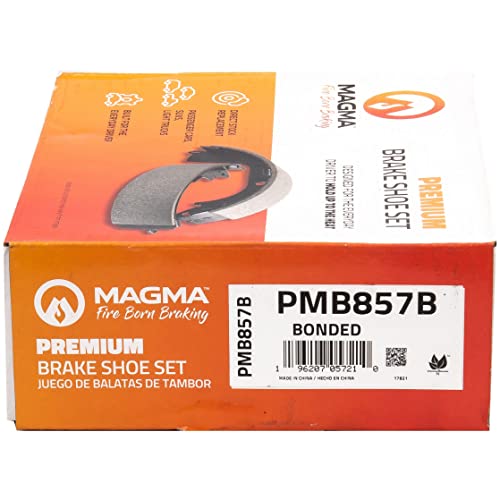 MAGMA Premium PMB857B Parking Brake Shoes