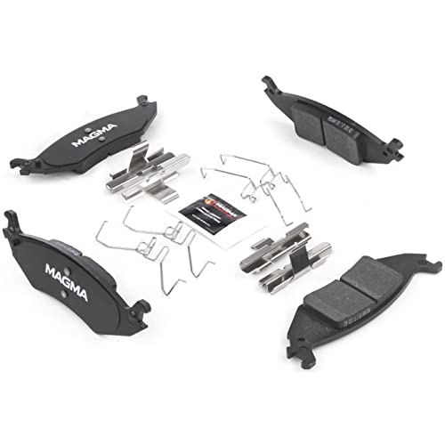 MAGMA Premium Semi-Metallic Brake Pads PMD1046M