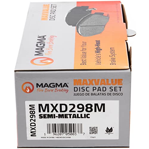 MAGMA MaxValue Semi-Metallic Brake Pads MXD298M