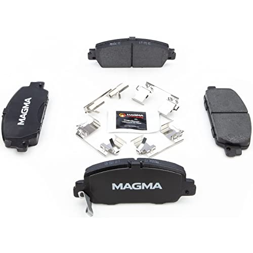 MAGMA Premium PMD1654C Ceramic Brake Pads, Front