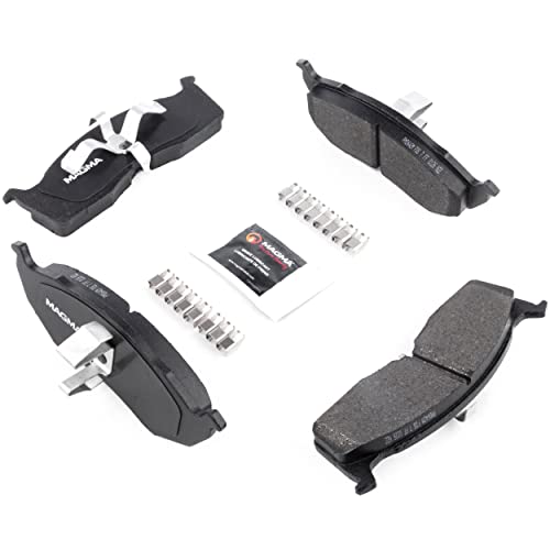 MAGMA Premium PMD642M Semi-Metallic Brake Pads, Front