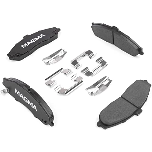 MAGMA Premium PMD731C Ceramic Brake Pads, Front