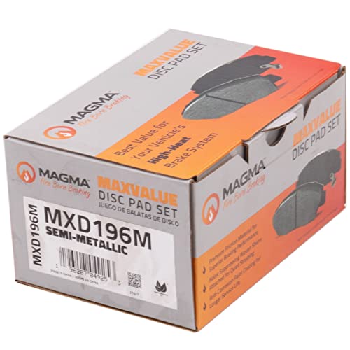 MAGMA MaxValue Semi-Metallic Brake Pads MXD196M