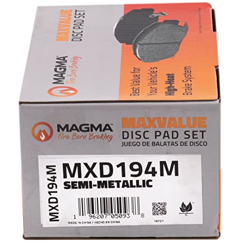MAGMA MaxValue Semi-Metallic Brake Pads MXD194M