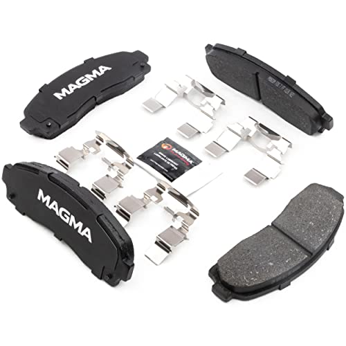 MAGMA Premium PMD883M Semi-Metallic Brake Pads, Rear