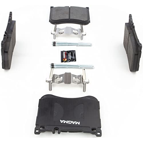 MAGMA Premium PMD1688M Semi-Metallic Brake Pads, Front