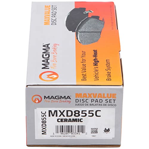 MAGMA MaxValue MXD855C Ceramic Brake Pads, Front