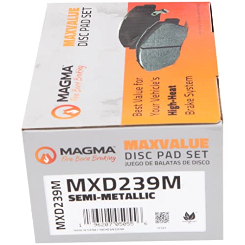 MAGMA MaxValue Semi-Metallic Brake Pads MXD239M