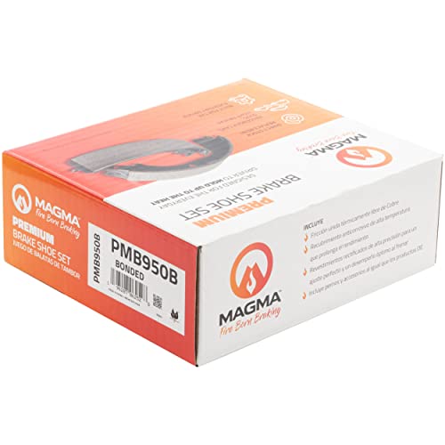 MAGMA Premium PMB950B Parking Brake Shoe, Rear
