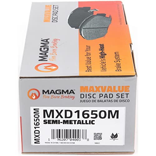 MAGMA MaxValue Semi-Metallic Brake Pads MXD1650M