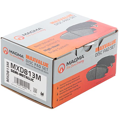 MAGMA MaxValue Semi-Metallic Brake Pads MXD813M