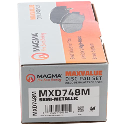 MAGMA MaxValue Semi-Metallic Brake Pads MXD748M