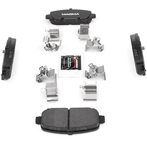 MAGMA Premium PMD2081C Ceramic Brake Pads, Rear
