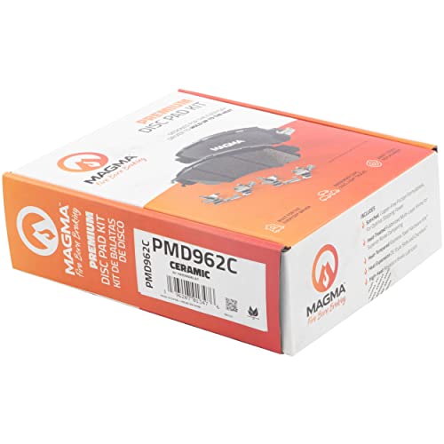 MAGMA Premium PMD962C Ceramic Brake Pads, Front
