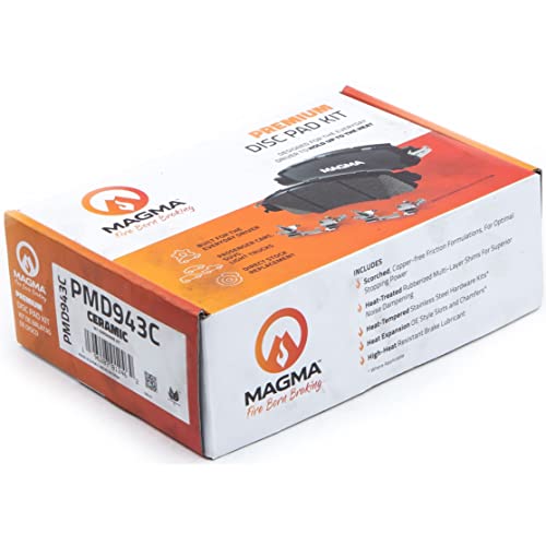 MAGMA Premium Ceramic Brake Pads PMD943C