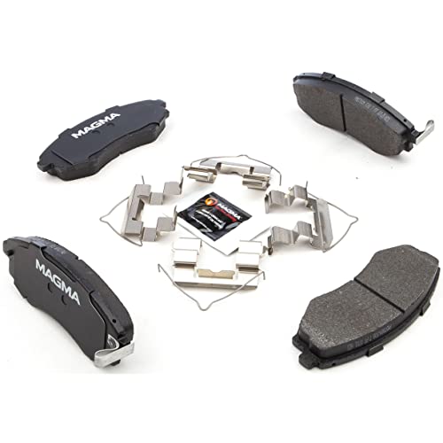 MAGMA Premium PMD700M Semi-Metallic Brake Pads, Front